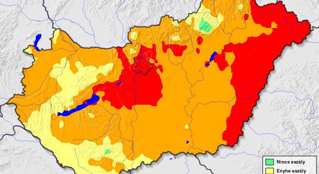 Egyre súlyosabb az aszály, de már közeledik egy markáns hidegfront