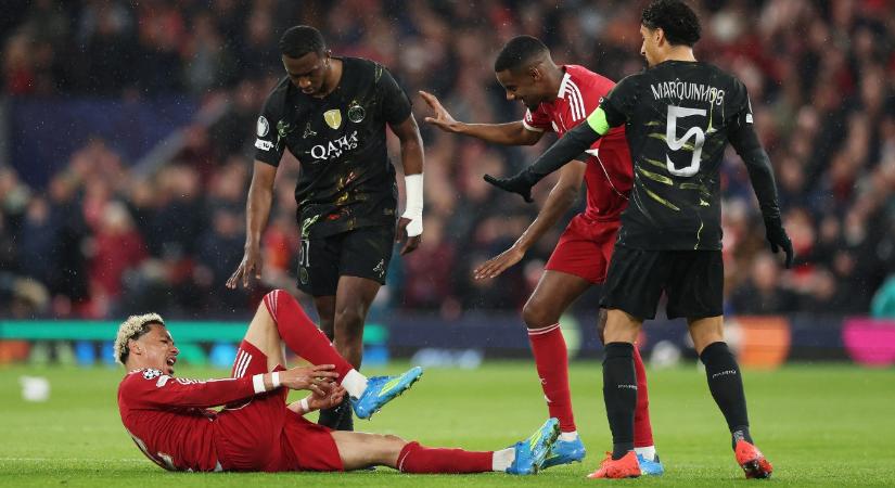 Nagy a baj a Liverpoolnál