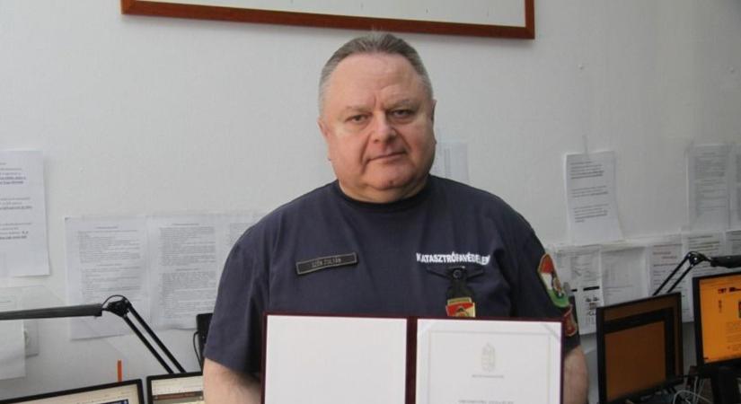 Több mint 25 év szolgálat: rangos díjat kapott az alezredes