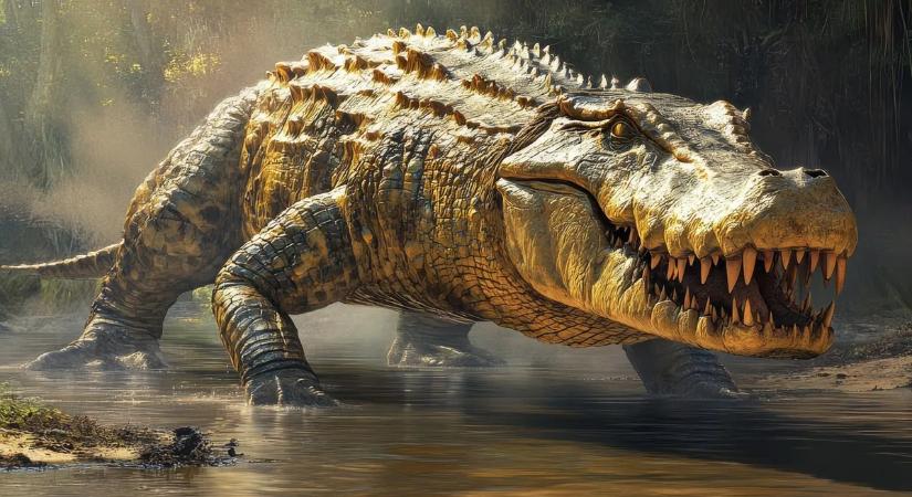 Visszatért a dinoszauruszok gyilkosa, a terror krokodil — brutális szörny a múltból