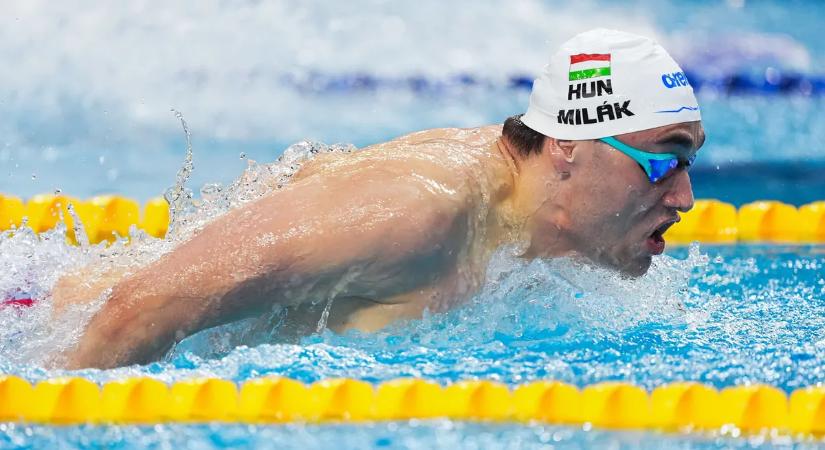 Milák Kristóf három riválisától is kikapott 200 pillangón az úszó ob-n