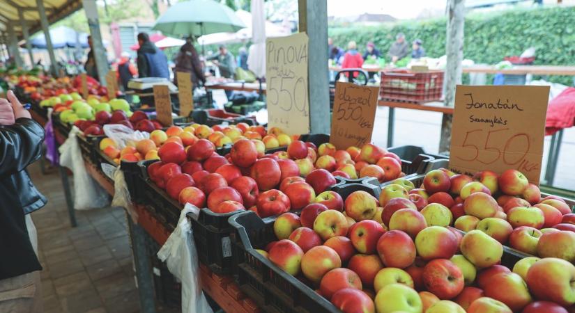 Dráma a piacon: alig van magyar alma, az import uralja a pultokat