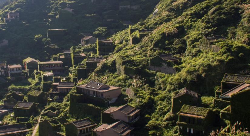 Egykor virágzó település volt, ma már csak indák tartják össze az elhagyott kőházakat