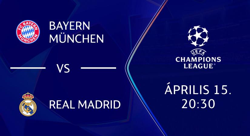 Hol nézhető a Bayern München-Real Madrid online? Mutatjuk!