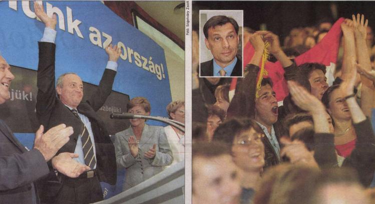 „Soha ne add fel, soha, soha, soha” – így reagált Orbán Viktor a Fidesz 2002-es választási vereségére