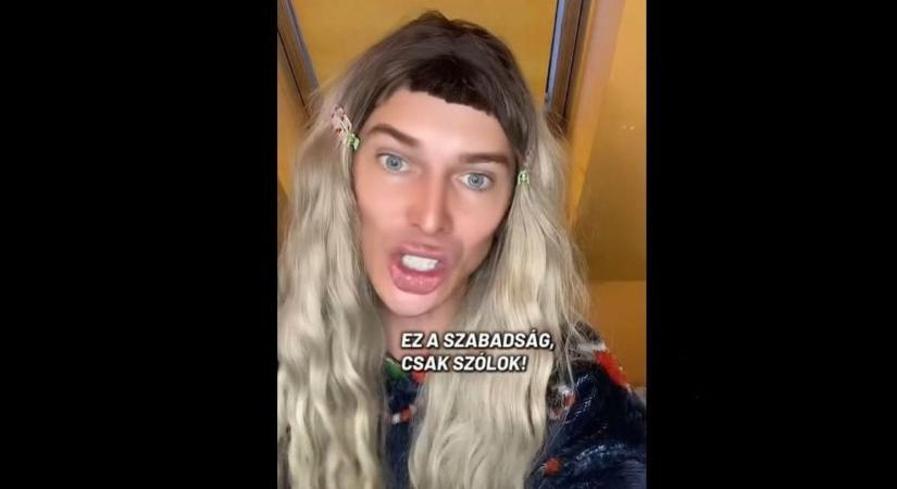 „Ez a szabadság”: transzexuális influenszer ünnepli Magyar Pétert – a Pride-on teljesedhet be a rendszerváltás