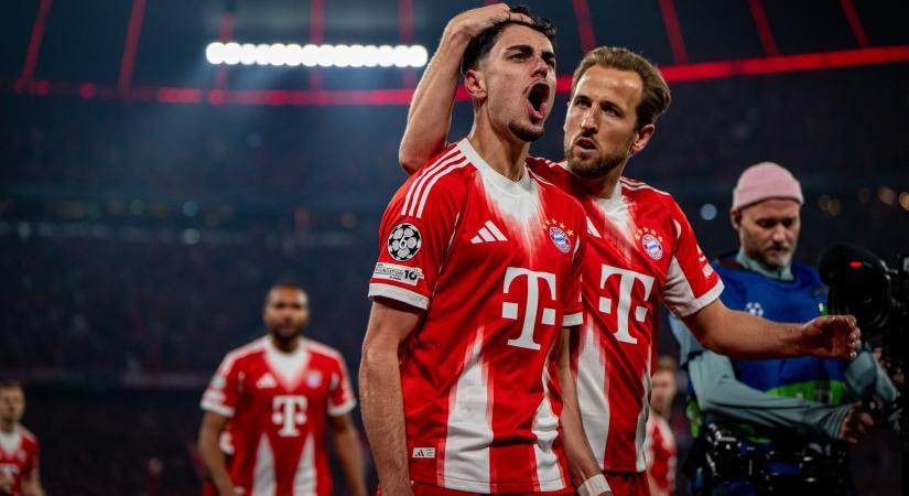 Gólzápor Münchenben