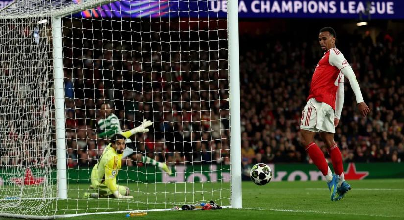 Az Arsenal továbbjutott – a Sporting a balszerencsét és a játékvezetőt is okolhatja