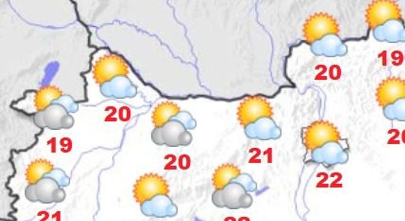 Gomolyfelhők és elszórt záporok: ilyen időjárás vár ránk csütörtökön
