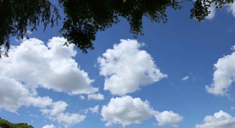 Gomolyfelhők mellett is kellemes marad az idő
