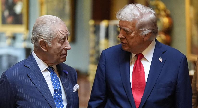 Kínos találkozóra kerülhet sor Károly király és Donald Trump között