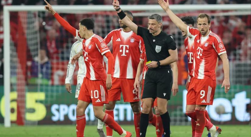Ez a piros lap a futball szégyenfoltja – heves indulatokat váltott ki a 4–3-as Bayern-Real