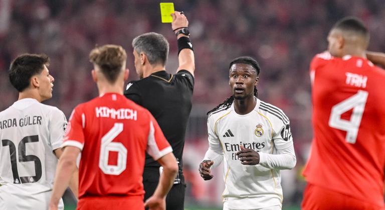 Egész Madrid tombol Camavinga második sárgája miatt, de még a németek sem értik