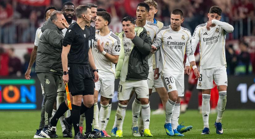 Tajtékzanak a Realnál az év BL-meccse után: "Ez egy vicc, a bíró tönkretette a mérkőzést!"