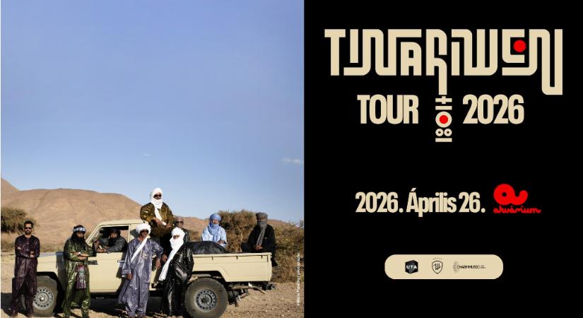 Sivatagi blues az Akváriumban – visszatér Budapestre a Tinariwen