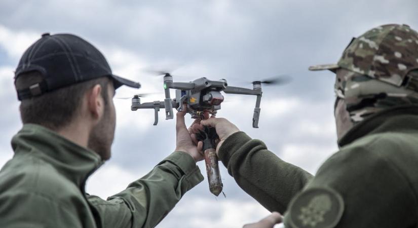 120 ezer drónt kap Ukrajna az Egyesült Királyságtól