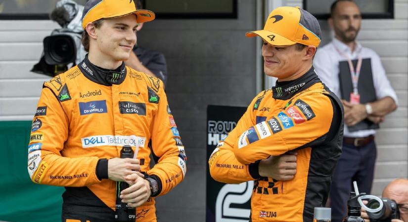 Nyílt napon bukkant fel a Nürburgringen Norris és Piastri – videó