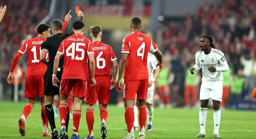 „Ez egy olyan piros lap, amely bevonul a BL történelmébe” – spanyol exbírók Camavinga kiállításáról