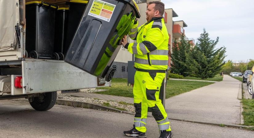 Újabb győri társasházaknál indul ingyenes szelektív hulladékgyűjtés