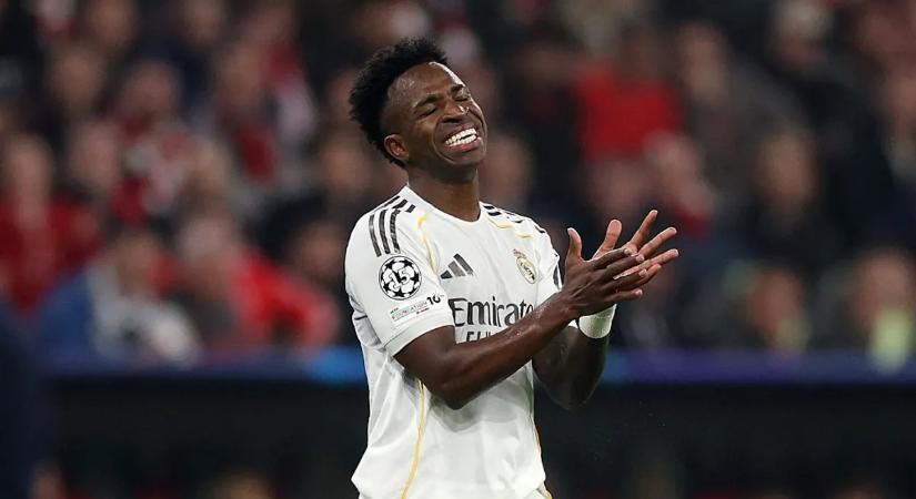 Bajnokok Ligája: ezért hagyta az Allianz Arenában a csapatbusz Viníciust