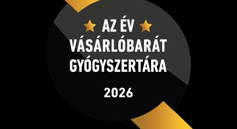 Az Év Vásárlóbarát Gyógyszertára 2026: elindult a közönségszavazás!