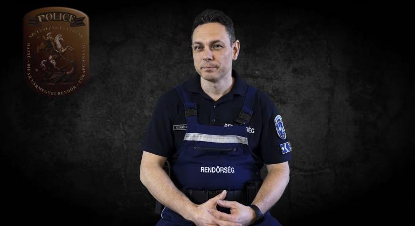 „A gyerekek haláleseténél dolgozni mindig nehéz pillanat” – súlyos dolgokról beszélt a hajdú-bihari rendőr – videóval