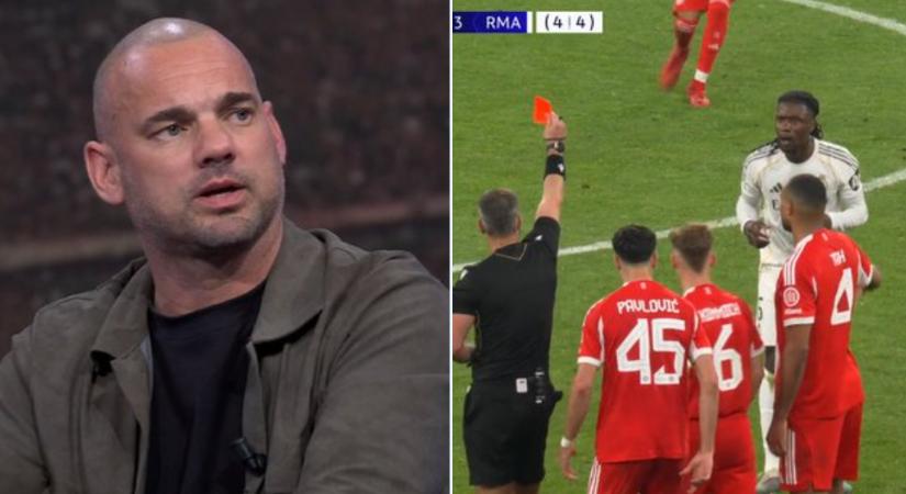 „Camavinga ostoba volt” – Sneijder kíméletlenül beleszállt a Real játékosába