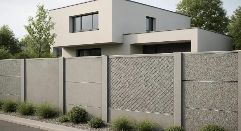 A modern technológia újragondolja a betonkerítéseket