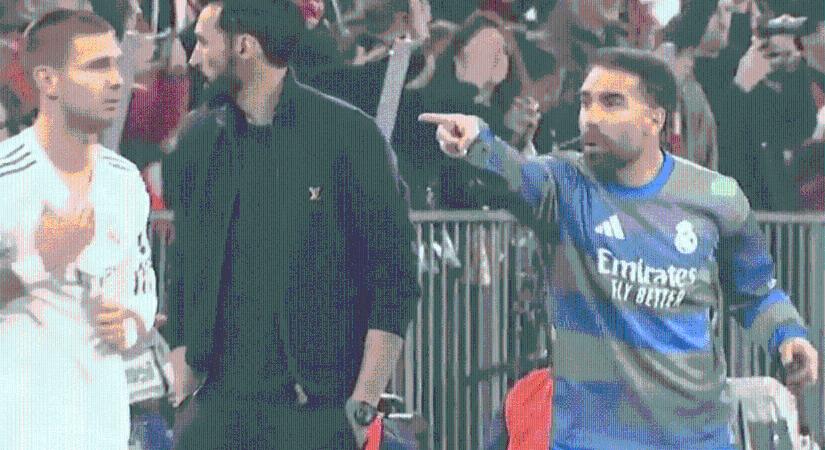 Carvajal a Real Madrid kiesésének felelősére mutat: „A te hibád! A te kiba*ott hibád!”