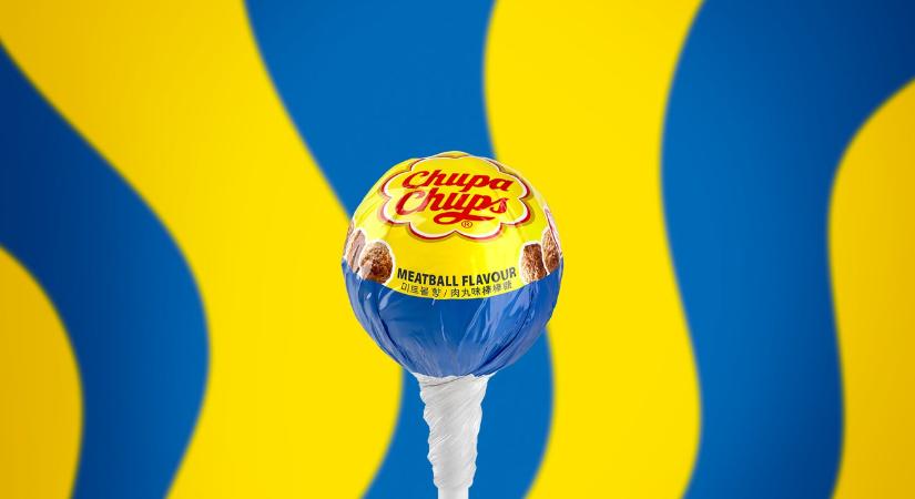 Valóra vált az áprilisi tréfa: húsgolyó ihlette nyalókát kínál az IKEA a Chupa Chupsszal közösen