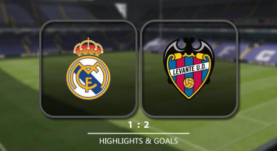 Real Madrid – Levante 1:2 (összefoglaló)