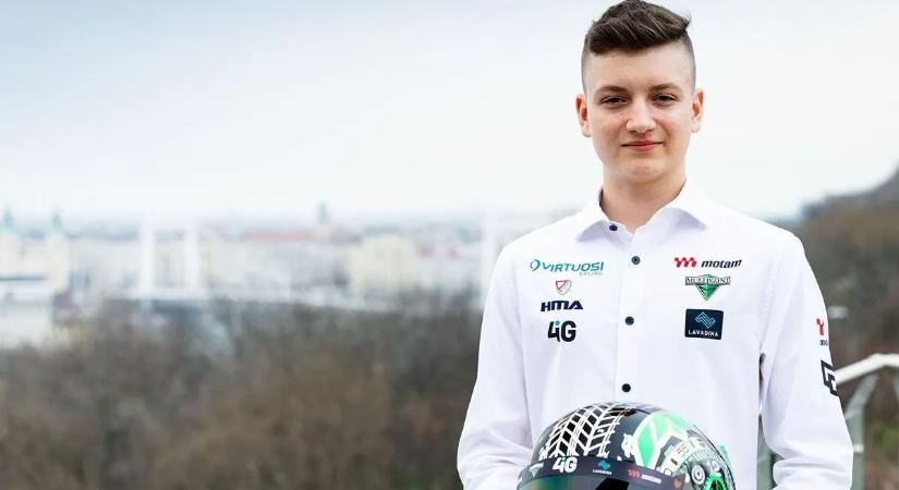 Újabb lépést tett a Forma-1 felé az egyik legtehetségesebb magyar autóversenyző