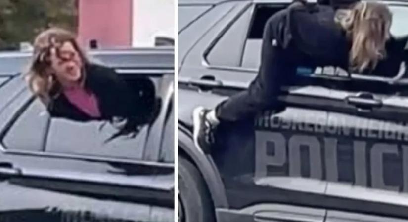 Szökés: videón, ahogy hátrabilincselt kézzel verte át a zsarukat – hajtóvadászat indult