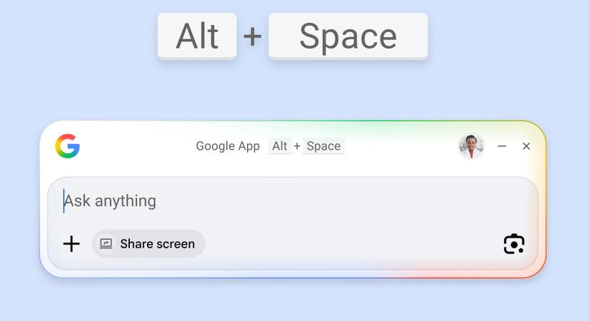 Asztali appot kapott a Google kereső és a Gemini