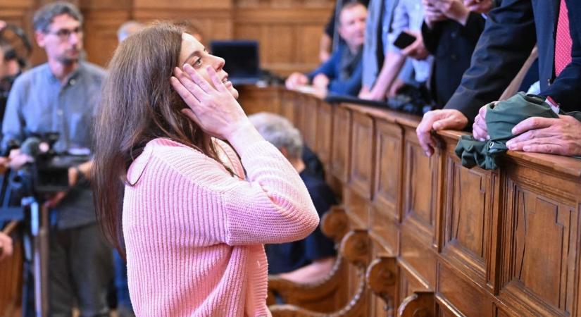 Előbújt Ilaria Salis: antifa barátja szabadulásában bízik Magyar Péterék győzelme után