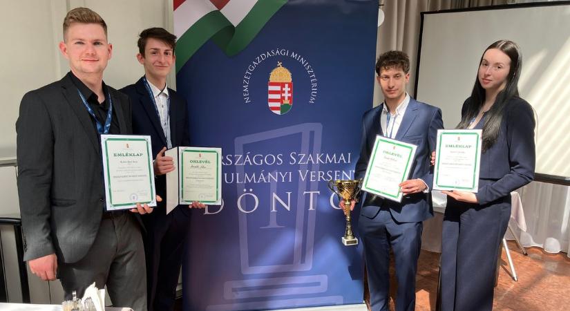 Országos Szakmai Versenyen remekeltek a győri iskola tanulói