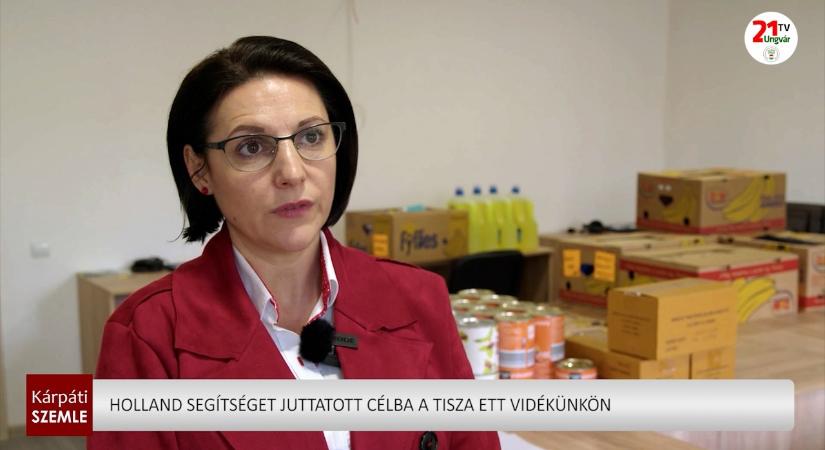 Holland segítséget juttatott célba a Tisza ETT vidékünkön (videó)