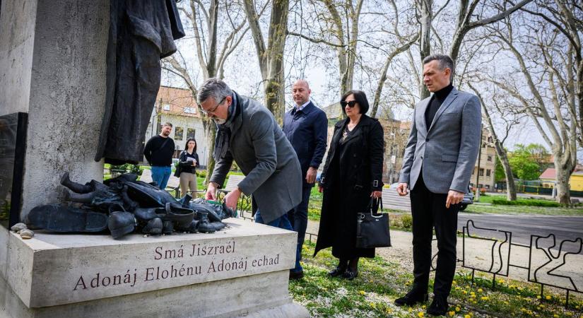 A holokauszt magyarországi áldozataira emlékeztek Sopronban