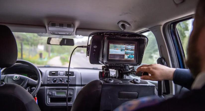 24 óra alatt 7391 gyorshajtót fogott a rendőrség