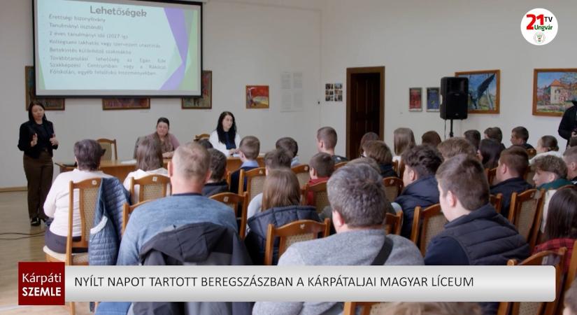 Nyílt napot tartott Beregszászban a Kárpátaljai Magyar Líceum (videó)