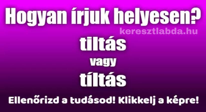 Napi helyesírás feladat: Egy apró ékezet – de oda kell-e tenni vagy sem?