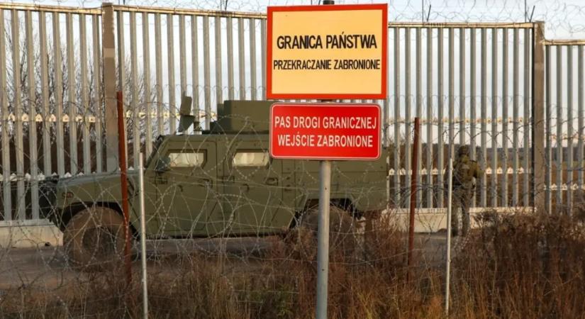 Lengyelország bejelentette: a 100%-ban biztonságos a határvédelem Fehéroroszországgal