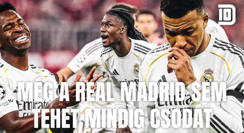 A Real Madrid sem tehet mindig csodát... – Bajnokok Ligája-kibeszélő