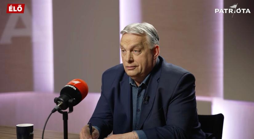 Orbán Viktor a jövőről ad interjút (ÉLŐ)