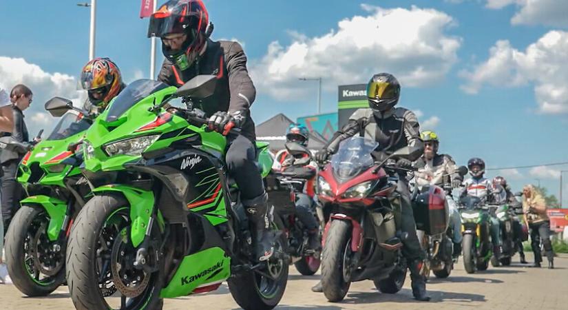 Szezonnyitó tesztnap a Kawasakinál - Zöld kikelet