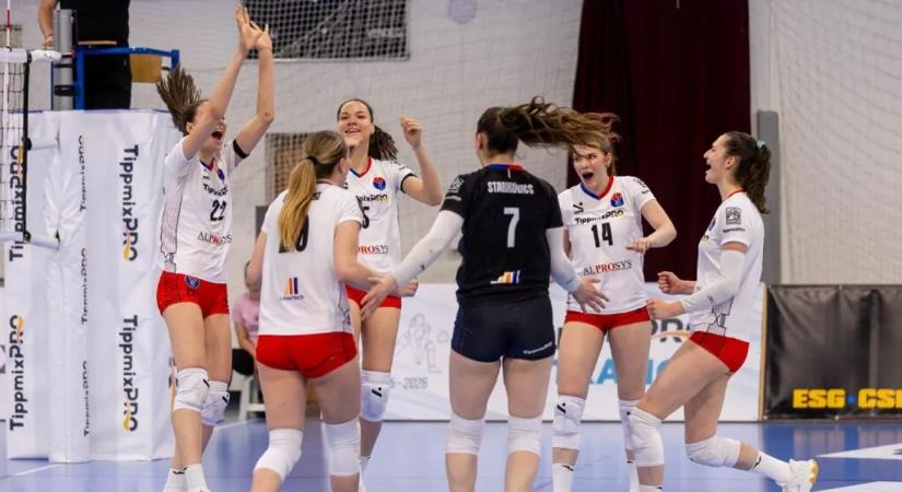 Női röpi Extraliga: öt szettben győzött a Vasas SC Balatonfüreden