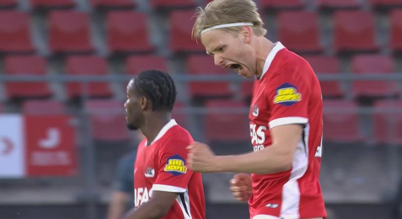 Kovács Bendegúz gólpasszal debütált az Alkmaarban, de a Sahtar jutott a Konferencialiga elődöntőjébe