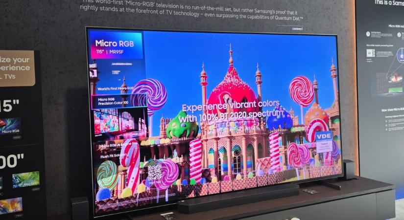 Megnéztük a Samsung OLED gyilkosnak szánt csodatévéjét