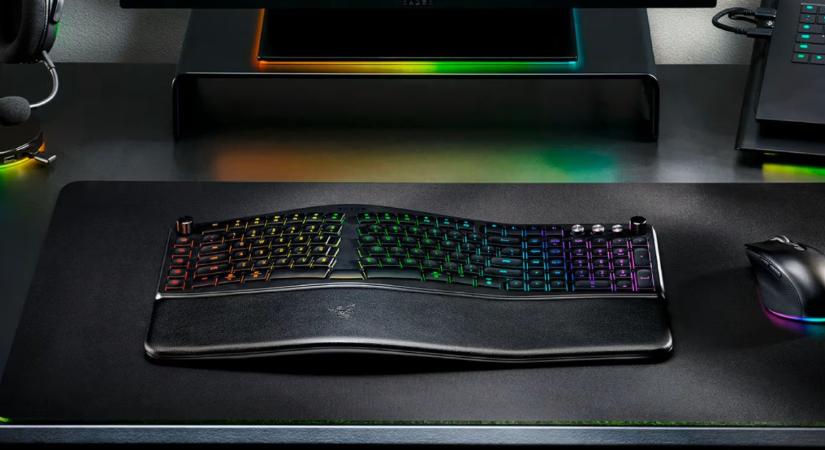 Csúcsra járatja az ergonómiát a Razer új billentyűzete