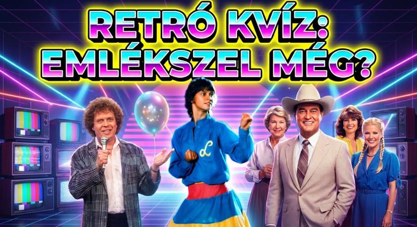 Retro kvíz: Emlékszel még a 80-as évek tévéműsoraira? Lássuk, sikerül-e válaszolnod?